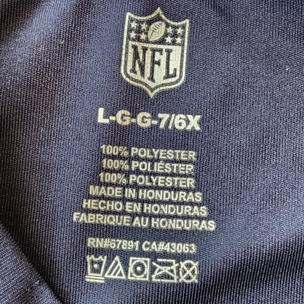 NFL New England Patriots Boys T-Shirt Size Large - Picture 6 of 10